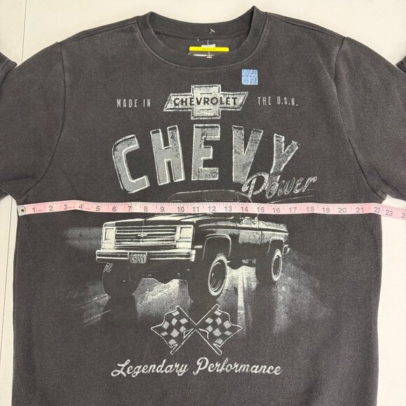 Chevrolet Sweatshirt Legendary Performance Mens Medium SquareBody Chevy Truck - Picture 6 of 7